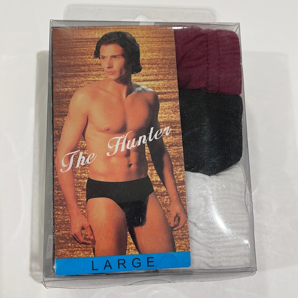 Vintage The Hunter Low Rise Briefs 3pk Large